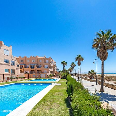 Beachfront, Pool, Terrace, Garage & Fibre Internet Tarifa Buitenkant foto